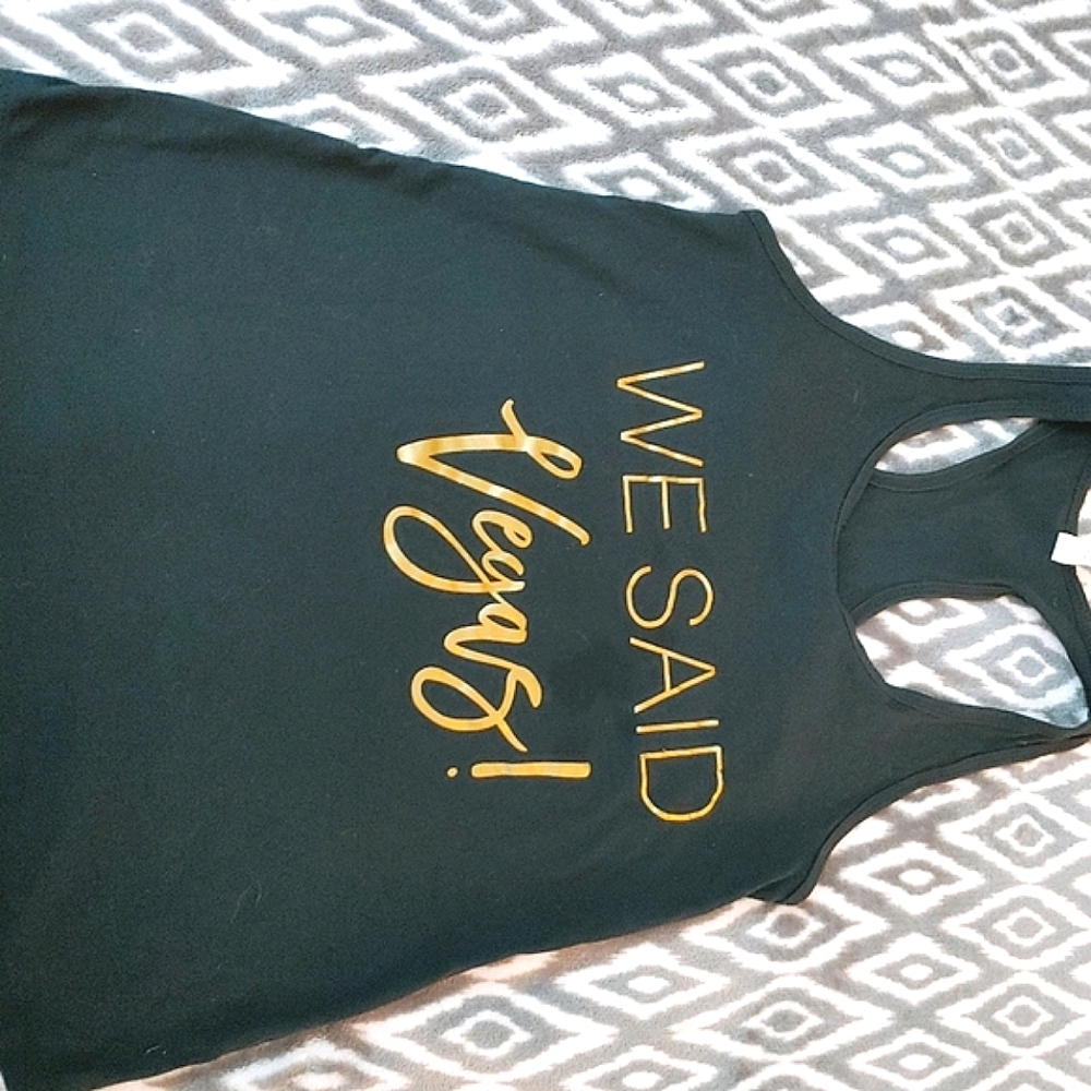 Elope We Said Vegas Marriage Tank